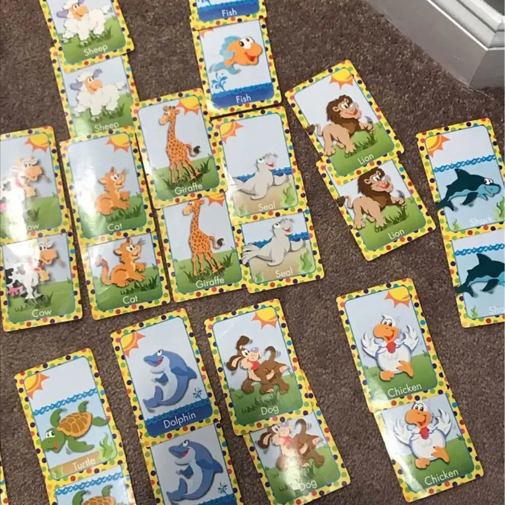 Fisher price matching card game